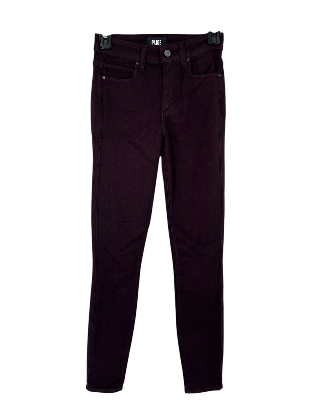 Paige Jeans Hoxton High Rise Skinny Ankle purple size 24